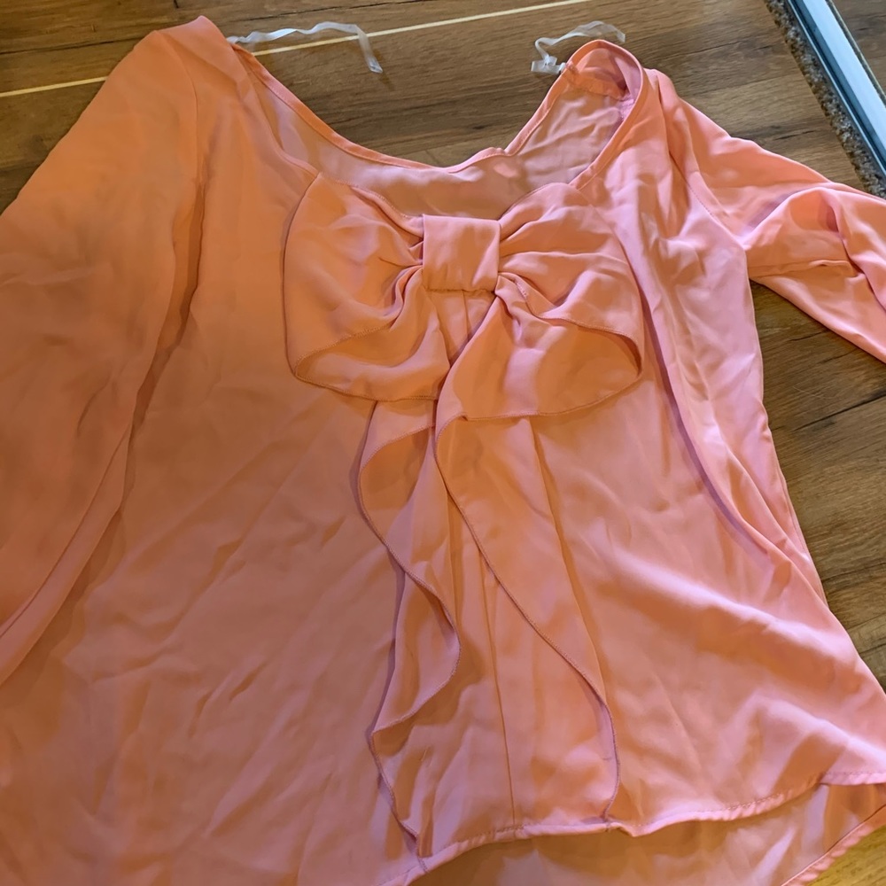 Pink chiffon blouse - Picture 2 of 2